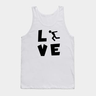 Cliff jumping love Tank Top